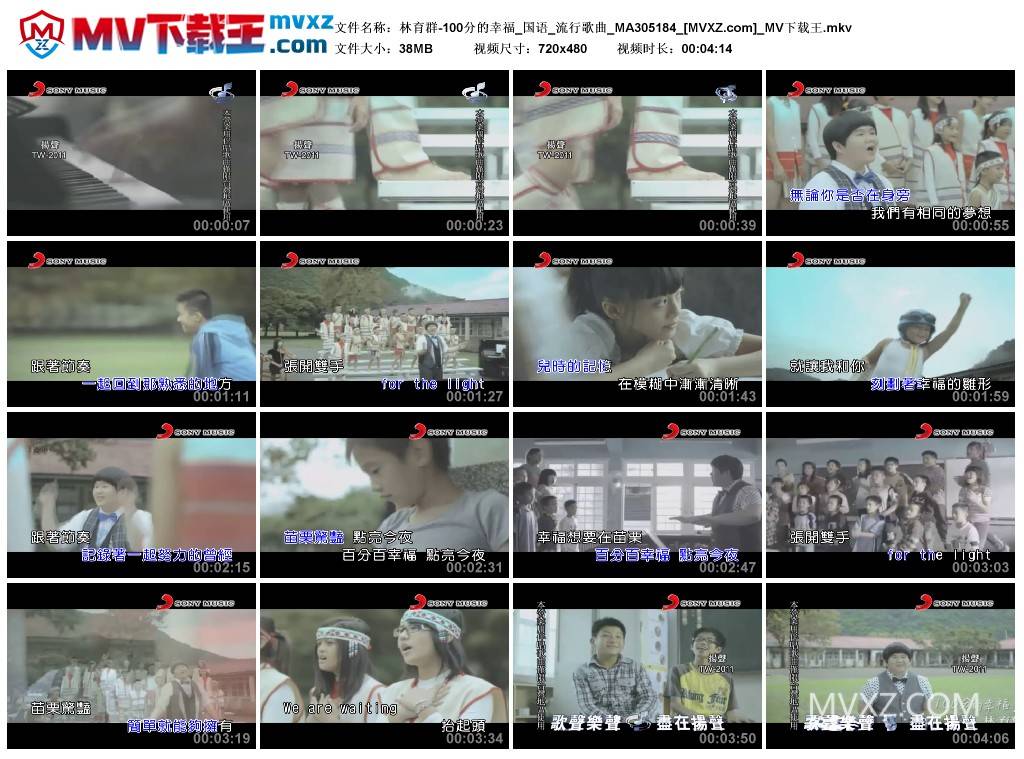 林育群-100分的幸福_国语_流行歌曲_MA305184